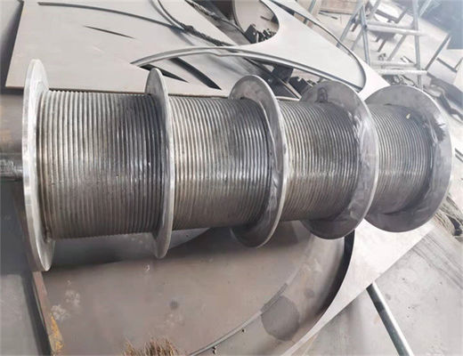 Carbon Steel Lebus Drum Shell Heat Treatment For Oil Well Drilling