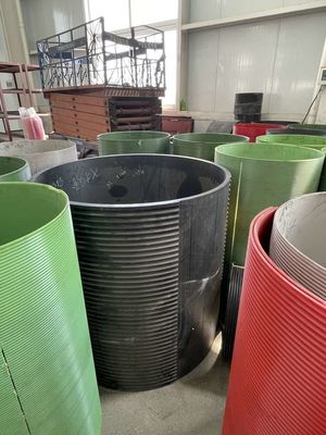 Polymer Nylon Cable Pulling Winch Grooved Lebus Drum Sleeve