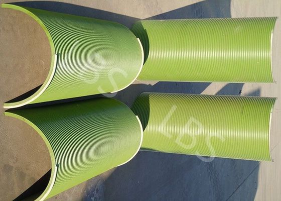 Half Split LEBUS Sleeves Wrapped Winch Drum Material Polymer Nylon Or Steel