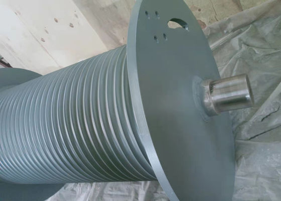 Multilayer 900mm Diameter Rope Winch Drum ISO Listed For Crane Winch