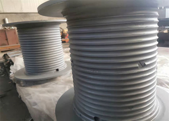 Lebus Grooved Cable Drum Multiple Winding Wire Rope Arrangement Orlderly