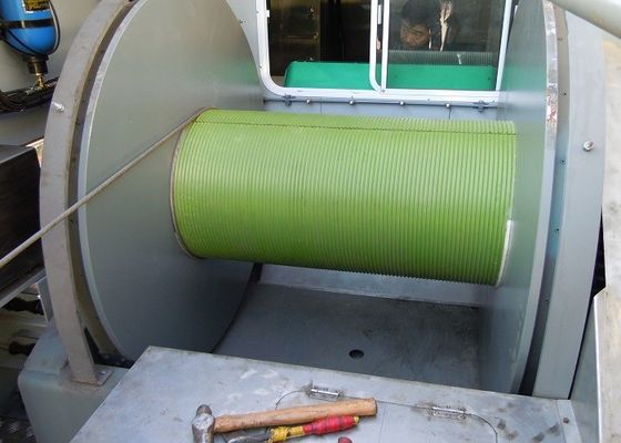 High Efficiency Cable Pulling Winch Grooved Lebus Drum Sleeve