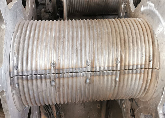 Customizable Smooth Drum With Split Lebus Sleeves Fixed By Bolt Or Plug Weld