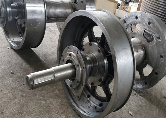 High Efficiency 500kn Oil Dredge Winch With Lebus Grooved Drum